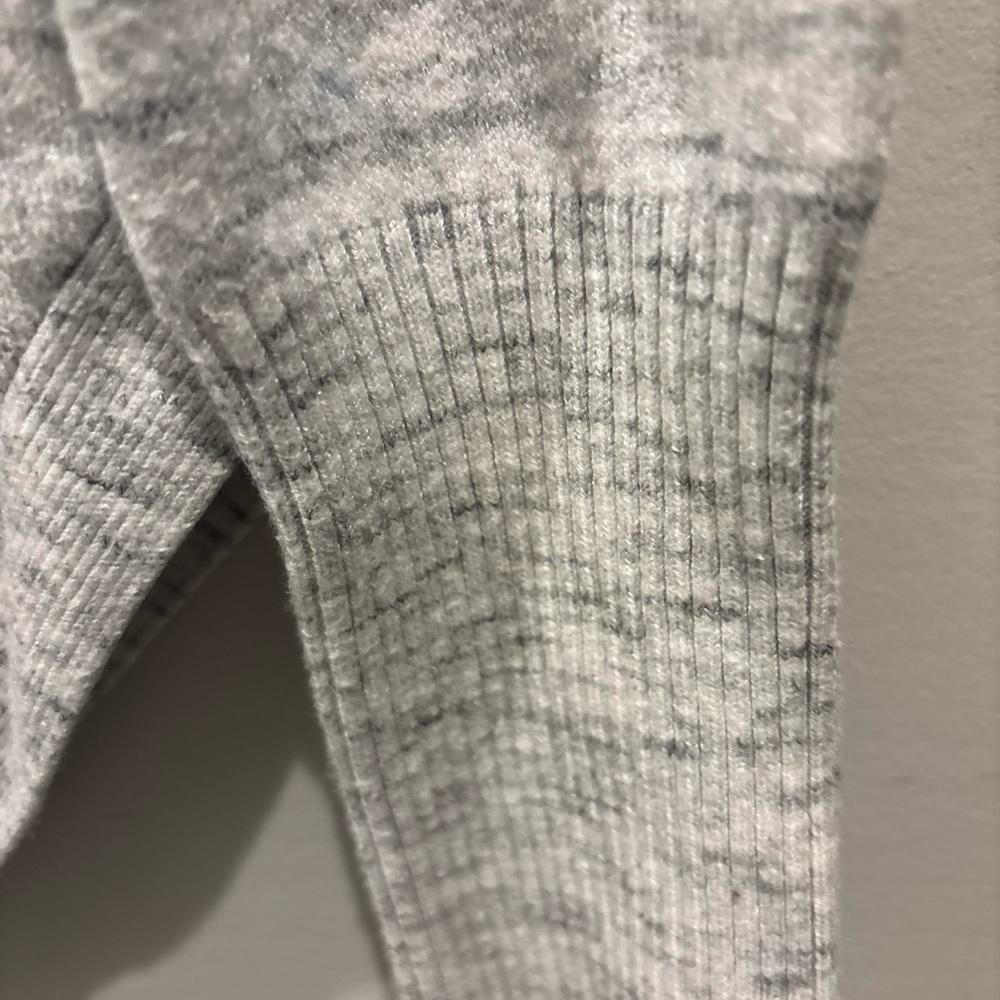 Cozy Soft RD Style Gray Crew Neck Long Sleeve Sweater - Picture 3 of 8